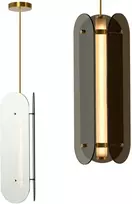 Lubinis šviestuvas Toolight Šviestuvas lubinis balck APP1676-CP Long