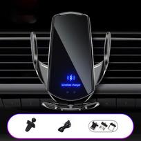 Fast Wireless Car Charger 36V USB-C Magnetic Suction Air Vent Mount with Infrared Induction juoda