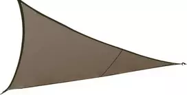 Dlgtp Saulės burė CURACAO, 3 x 3 x 3 m, poliesteris, taupe