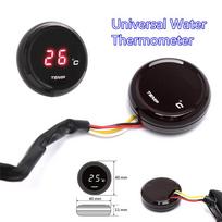 Universalus motociklo termometro prietaisų vandens temperatūros skaitmeninis ekranas su 22 mm temperatūros jutiklio adapteriu