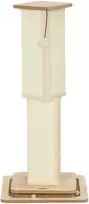 "PawHut 3-in-1" draskyklė, 87 cm draskyklė, sizalio draskyklė katėms su kamuoliuku, draskyklė katėms, kačių draskymo baldai, vidaus, ąžuolinė