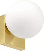 Lubinis šviestuvas Toolight Šviestuvas lubinis stiklo kamuolys APP1009-1W Gold