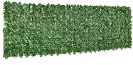 Outsunny Dirbtinė gyvatvorė sodui ir terasai, sienų apdailai, tamsiai žalia, 300x100cm