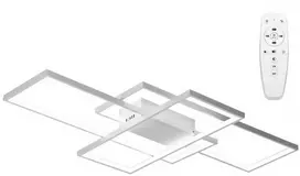 Lubinis šviestuvas Toolight Šviestuvas lubinis LED + su nuotolinio valdymo pulteliu Baltas APP660