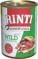 FINNERN GmbH end Co. KG Rinti Kennerfleisch suaugusių šunų konservuotas pašaras su žvėriena, 400g