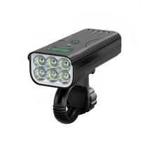 Bike Lights Set, Ultra-Long Battery Life 9000  Bike Light r Night Riding, Bike Headlight and Rear, IPX6 , All-Aluminum Construction – Ideal One Size juoda