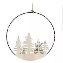 Home Styling Collection Kalėdinė dekoracija su LED pakabinimui, Ø 20 cm