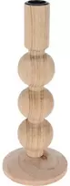 Home Styling Collection Medinė žvakidė, natūrali
