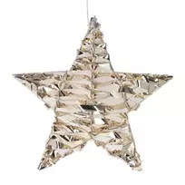 Home Styling Collection Pakabinama šviesa žvaigždės formos dekoracija, 30 cm