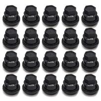 Pakeitimas 15661036 Plastikiniai ratų veržlių dangteliai 24mm Nerūdijantys Automobilio ratų stebulių dangteliai Universalus tvirtas dizainas 10 vnt./20 vnt.