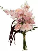 Atmosphera Dirbtinių gėlių puokštė Wild Romance, rožinė, 60 cm
