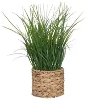 Atmosphera Dirbtinė žolė vazone iš vandens hiacinto, aukštis 70 cm