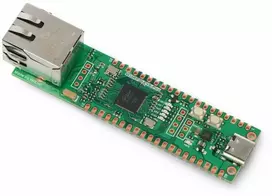 W55RP20-EVB-PICO - plokštė su RP2040 mikrovaldikliu ir Ethernet - WIZnet
