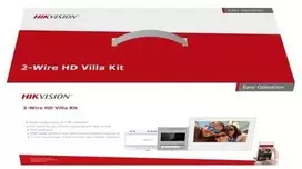 Hikvision analoginės telefonspynės 2 laidų komplektas DS-KIS704EY