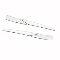 For Hyundai Kona Encino Kauai 2017 2018 2019 2020 2025 2025 Rearview Mirror Sticker Side Door Cover Trim Styling Accessories sidabras