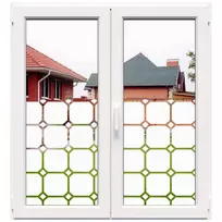 Dekoratyvinė balta matinė lipni plėvelė DECO01