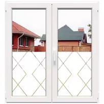 Dekoratyvinė balta matinė lipni plėvelė DECO42