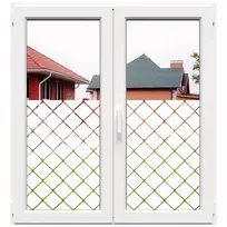 Dekoratyvinė balta matinė lipni plėvelė DECO03