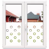 Dekoratyvinė balta matinė lipni plėvelė DECO04