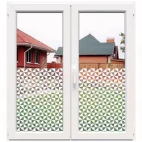 Dekoratyvinė balta matinė lipni plėvelė DECO13
