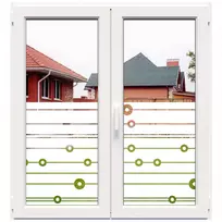 Dekoratyvinė balta matinė lipni plėvelė DECO05