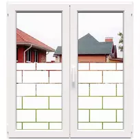 Dekoratyvinė balta matinė lipni plėvelė DECO10