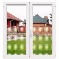 Dekoratyvinė balta matinė lipni plėvelė DECO18