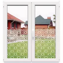 Dekoratyvinė balta matinė lipni plėvelė DECO17
