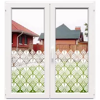 Dekoratyvinė balta matinė lipni plėvelė DECO19