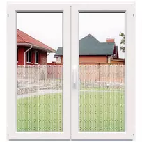 Dekoratyvinė balta matinė lipni plėvelė DECO24