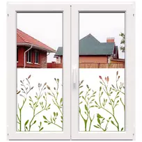 Dekoratyvinė balta matinė lipni plėvelė DECO36