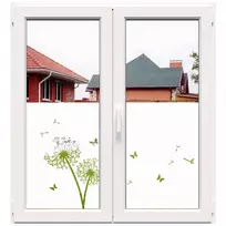 Dekoratyvinė balta matinė lipni plėvelė DECO39