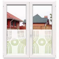 Dekoratyvinė balta matinė lipni plėvelė DECO44