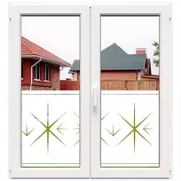 Dekoratyvinė balta matinė lipni plėvelė DECO45