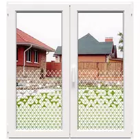 Dekoratyvinė balta matinė lipni plėvelė DECO47
