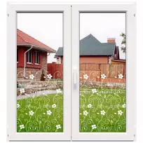 Dekoratyvinė balta matinė lipni plėvelė DECO51