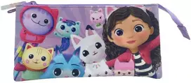 Cyp Brands Gabbys Dollhouse triple pencil case