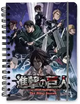 ERIK Attack on Titan A5 notebook