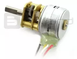 DFRobot micro žingsninis variklis su pavarų dėže (12 V 0.6kg/cm)