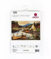 luca S Kryželiu siuvinėjimo rinkinys Gold Creek (mažo formato versija) 33x22 cm SBU5021