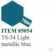 Tamiya TS-54 purškiami dažai, šviesiai metalinė mėlyna, 100 ml