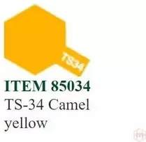 Tamiya TS-34 Camel Geltona purškiami dažai, 100 ml