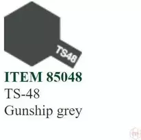 Tamiya TS-48 Gunship Pilkas purškiami dažai modeliams, 100 ml