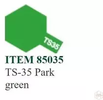 Tamiya TS-35 Park Žalias purškiami dažai 100 ml