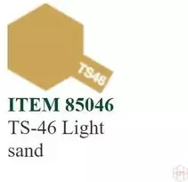 Tamiya TS-46 Light Sand purškiami dažai modeliams, 100 ml