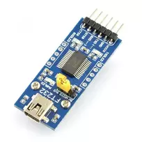 Waveshare Keitiklis USB-UART FTDI FT232RL - miniUSB lizdas