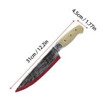 Halloween Horror Props Blood Fake Ax Saws Knife Halloween Party Masquerade Mischief Props Decor(Blood stains in random shapes)