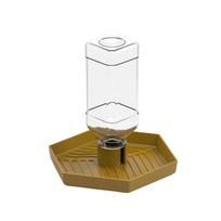 Anti-slip Reptiles Water Feeder Stable Plastic Turtle Water Bowl Detachable Automatic Water Dispenser Feeding Box ruda