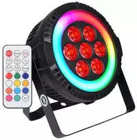 LIGHT4ME RINGO PAR scenos prožektorius su LED žiedu