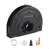 Angle Grinder Dust Shroud Cover Collector, Steel Surface Grinding Shroud, Universal Outer diameter 190mm